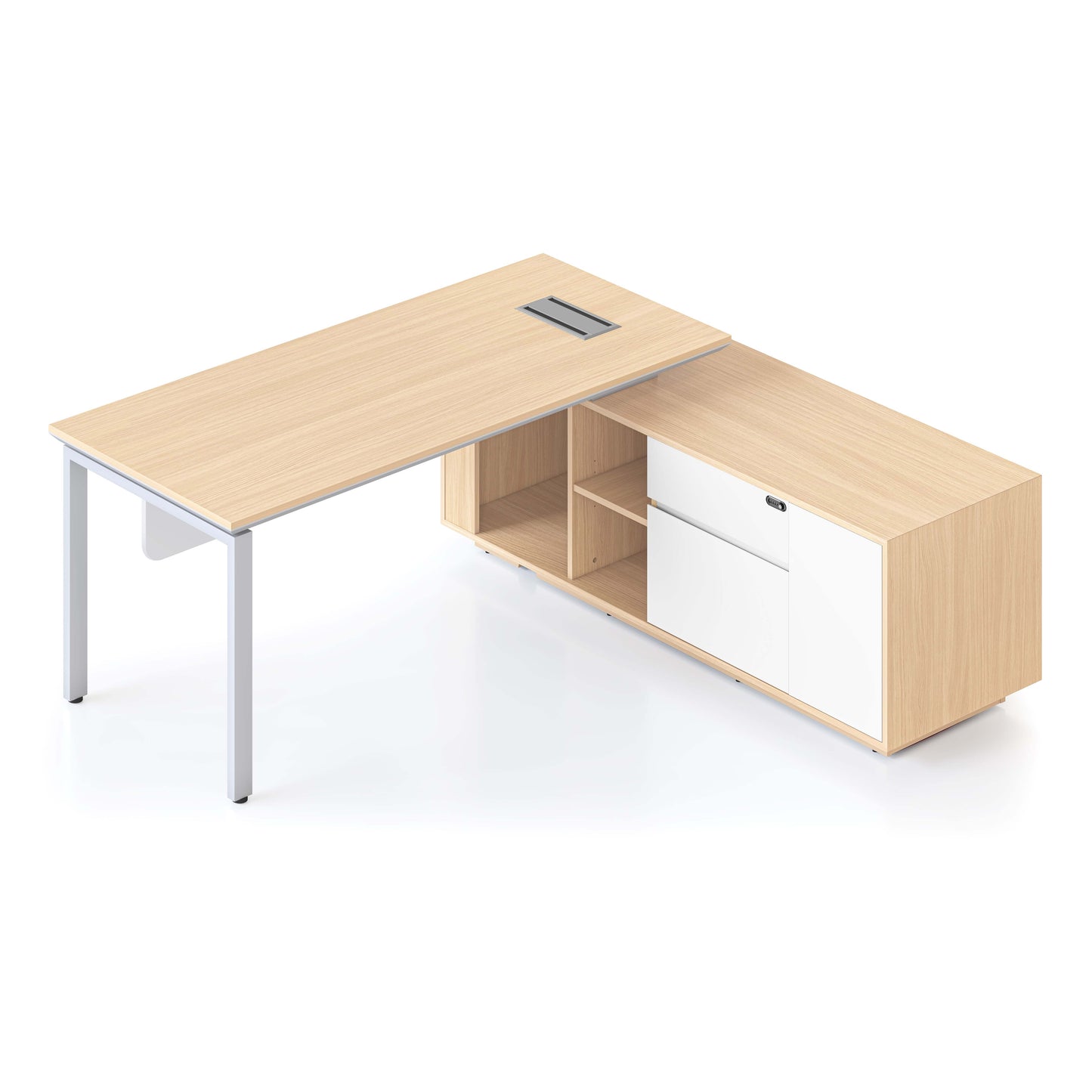 Casa Executive Desk & Cabinet