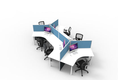 Rapid Screen 120 Degree 6 Person Pod