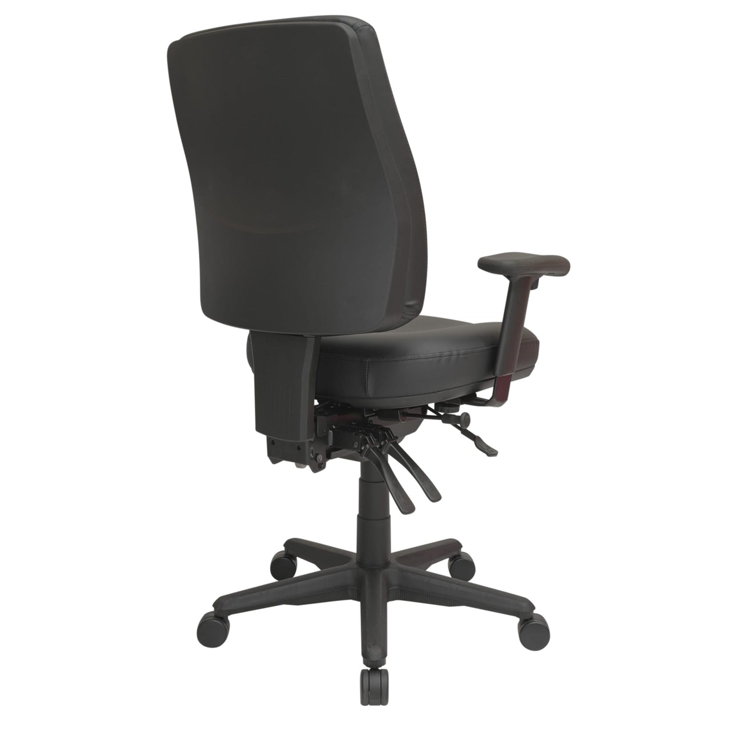 Buro Roma – 3 Lever HB Dillon PU with Seat Slide and Arm Rests