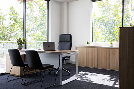 Casa Executive Desk & Cabinet