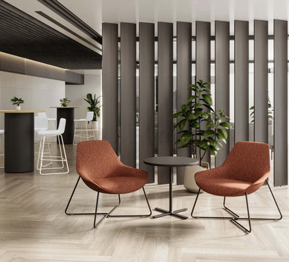 Lutie Cross Base Breakout Lounge Chair