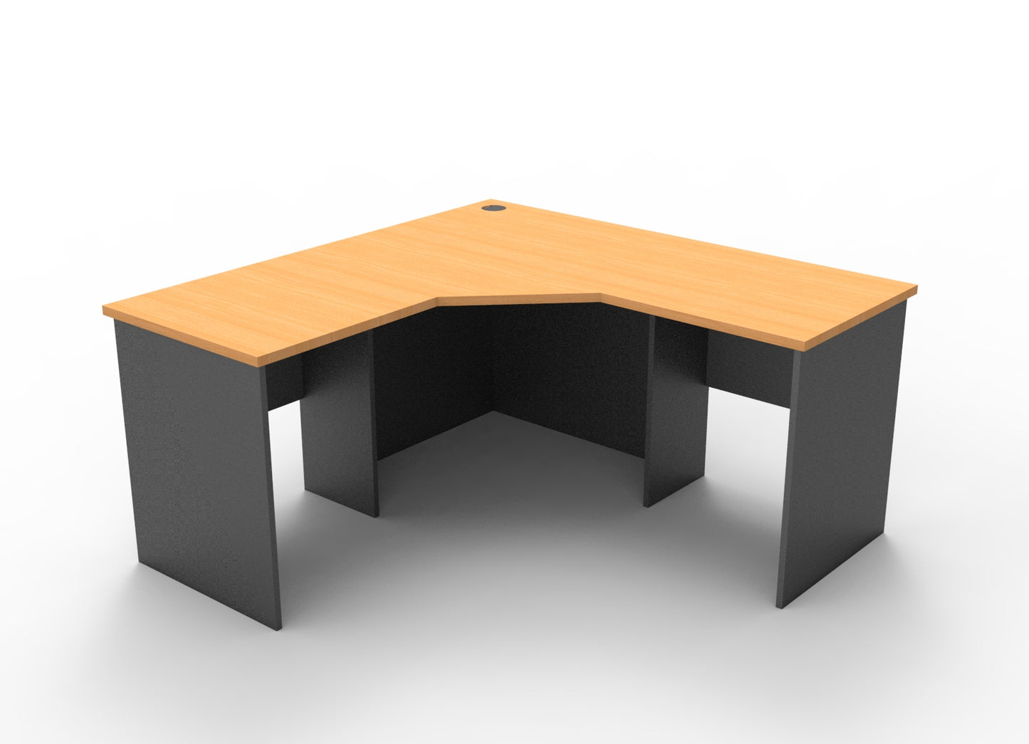 Rapid Worker Corner Workstation & Mondo Mistral Chair Package