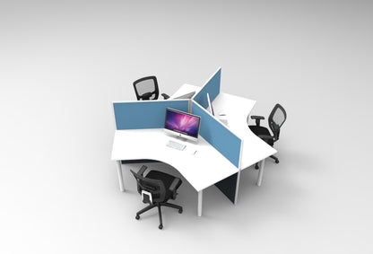 Rapid Screen 120 Degree 3 Person Pod