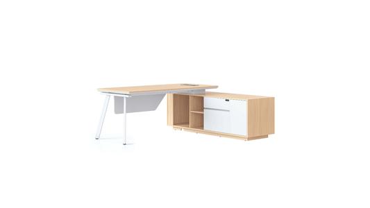 Casa Executive Desk & Cabinet